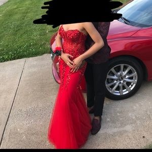 Red Jovani Prom Dress